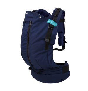 nosiljka za bebe - baby carrier Eternal Navy (with mesh and cover) 2