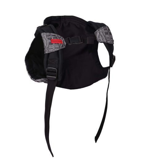 Black and white onbhimo baby carrier