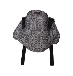 Black and white onbhimo baby carrier