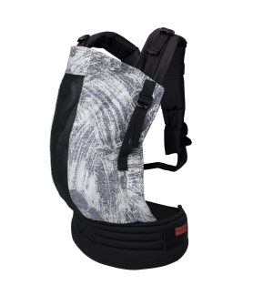 Blue Flower Meadow ergonomic baby carrier