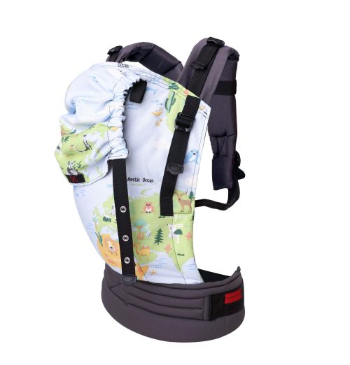 Conquer The World s mrežicom i navlakom baby carrier