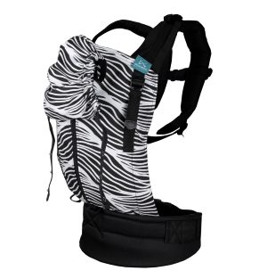 Nosiljka za bebe u zebra dezenu. Nosiljka ima mrežicu za bolju prozračnost nosiljke i ugodnost ljeti. Te navlaku da se navuče preko mrežice po potrebi.